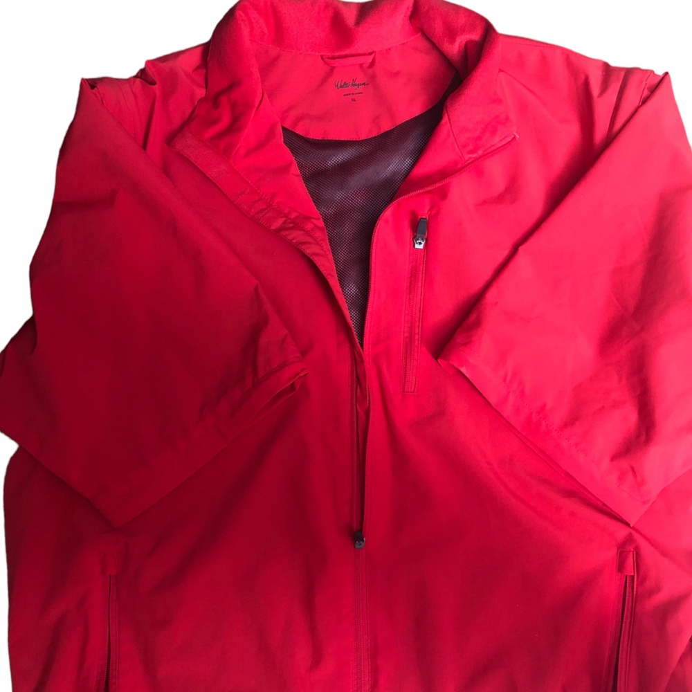 Walter Hagen Men’s XL Golf full zip with pocket side zip.